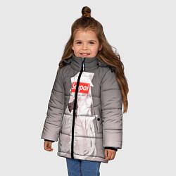 Куртка зимняя для девочки Senpai, цвет: 3D-черный — фото 2