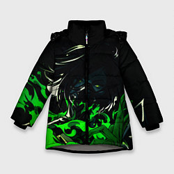 Куртка зимняя для девочки VALORANT VIPER, цвет: 3D-светло-серый