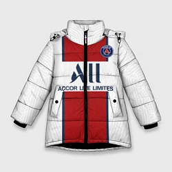 Зимняя куртка для девочки PSG away 20-21