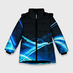 Зимняя куртка для девочки DIGITAL BLUE