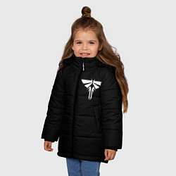 Куртка зимняя для девочки ЛАСТ ОФ АС 2 ЦИКАДЫ, цвет: 3D-светло-серый — фото 2