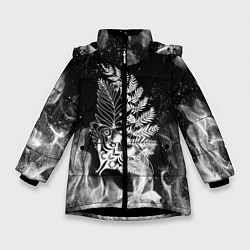 Куртка зимняя для девочки THE LAST OF US 2 ТАТУ ЭЛЛИ, цвет: 3D-черный
