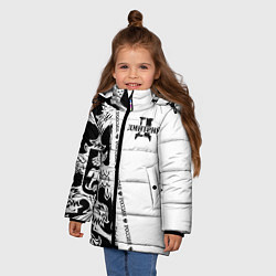Куртка зимняя для девочки Дмитрий, цвет: 3D-красный — фото 2