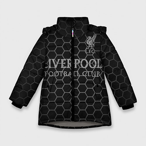 Зимняя куртка для девочки LIVERPOOL / 3D-Светло-серый – фото 1