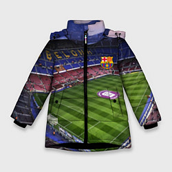 Зимняя куртка для девочки FC BARCELONA