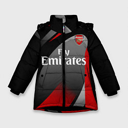 Куртка зимняя для девочки ARSENAL UNIFORM, цвет: 3D-черный