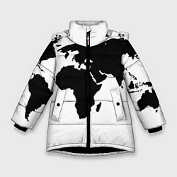 Зимняя куртка для девочки Весь мир