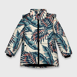 Зимняя куртка для девочки Тихие тропики