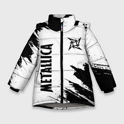 Куртка зимняя для девочки METALLICA МЕТАЛЛИКА, цвет: 3D-светло-серый