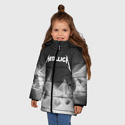 Куртка зимняя для девочки METALLICA МЕТАЛЛИКА, цвет: 3D-красный — фото 2