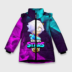 Куртка зимняя для девочки BRAWL STARS COLETTE КОЛЕТТ, цвет: 3D-черный