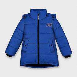 Куртка зимняя для девочки Monsters University, цвет: 3D-черный