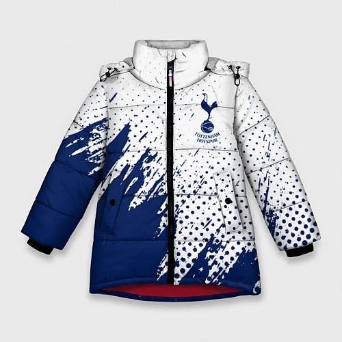 Зимняя куртка для девочки Tottenham Hotspur / 3D-Красный – фото 1