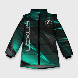 Куртка зимняя для девочки Lexus, цвет: 3D-светло-серый