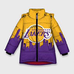 Зимняя куртка для девочки LOS ANGELES LAKERS