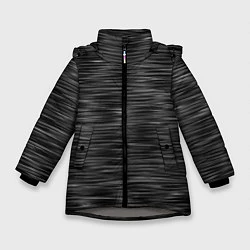 Куртка зимняя для девочки Цвет асфальт, цвет: 3D-светло-серый