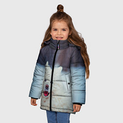 Куртка зимняя для девочки САМОЕД, цвет: 3D-черный — фото 2