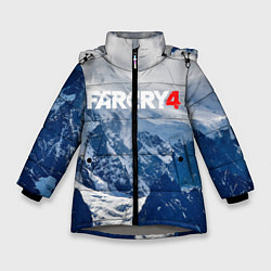 Куртка зимняя для девочки FARCRY 4 S, цвет: 3D-светло-серый