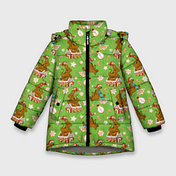 Зимняя куртка для девочки Scooby-cookies