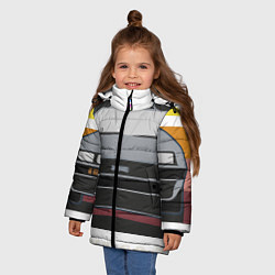 Куртка зимняя для девочки Back to the Future, цвет: 3D-красный — фото 2