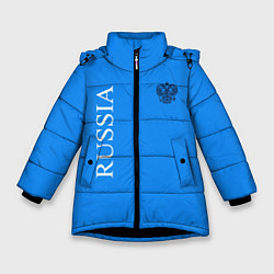 Куртка зимняя для девочки RF FASHION, цвет: 3D-черный