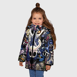 Куртка зимняя для девочки HOLLOW KNIGHT, цвет: 3D-черный — фото 2