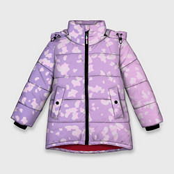 Куртка зимняя для девочки Blob, цвет: 3D-красный