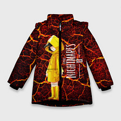 Куртка зимняя для девочки Little Nightmares 2 цвета 3D-черный — фото 1