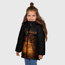 Куртка зимняя для девочки NIGHTWISH, цвет: 3D-черный — фото 2