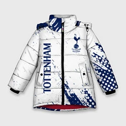 Куртка зимняя для девочки TOTTENHAM HOTSPUR, цвет: 3D-красный