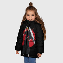 Куртка зимняя для девочки BLEACH - Ichigo Kurosaki, цвет: 3D-черный — фото 2