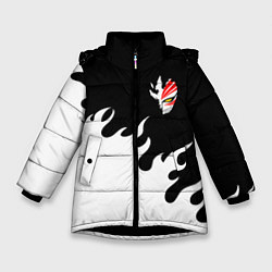 Куртка зимняя для девочки BLEACH FIRE БЛИЧ ОГОНЬ, цвет: 3D-черный
