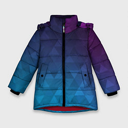 Куртка зимняя для девочки BASTERIA, цвет: 3D-красный