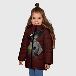 Куртка зимняя для девочки RE Village Леди Димитреску, цвет: 3D-светло-серый — фото 2
