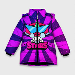 Зимняя куртка для девочки Базз Buzz Brawl Stars