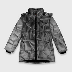 Куртка зимняя для девочки Pattern 2022 vanguard, цвет: 3D-черный