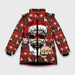 Зимняя куртка для девочки Bad Santa Плохой Санта