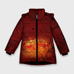 Зимняя куртка для девочки Взрыв на Марсе
