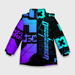 Зимняя куртка для девочки Ghostrunner Neon