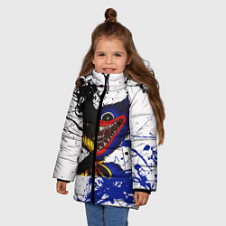 Куртка зимняя для девочки BENDY AND THE INK MACHINE POPPY PLAYTIME, цвет: 3D-черный — фото 2