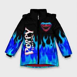 Куртка зимняя для девочки Poppy Playtime - Fire, цвет: 3D-красный