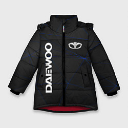 Куртка зимняя для девочки DAEWOO Automobile, цвет: 3D-красный