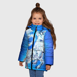 Куртка зимняя для девочки Взрослый Твиг из мультфильма Hilda, цвет: 3D-красный — фото 2