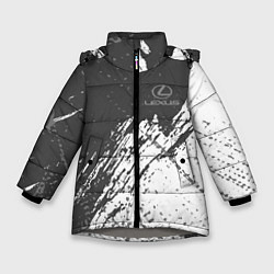Куртка зимняя для девочки Lexus - sport, цвет: 3D-светло-серый