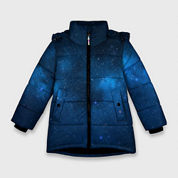 Зимняя куртка для девочки Космическая ночь