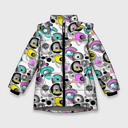 Куртка зимняя для девочки Sport and fitness, цвет: 3D-светло-серый