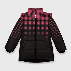Куртка зимняя для девочки Неоновые груги, цвет: 3D-черный