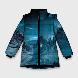 Зимняя куртка для девочки Снежные горные вершины