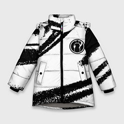 Куртка зимняя для девочки Invictus Gaming форма, цвет: 3D-светло-серый