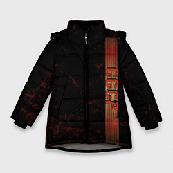 Куртка зимняя для девочки СССР ретро, цвет: 3D-светло-серый